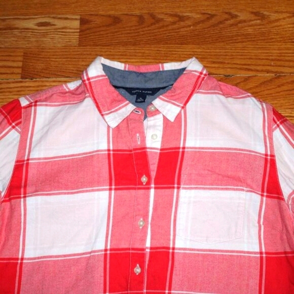 Tommy Hilfiger Plaid Button-Down Shirt  - Size XL - Picture 1 of 10